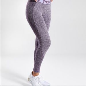 Purple Gymshark Flex Leggings